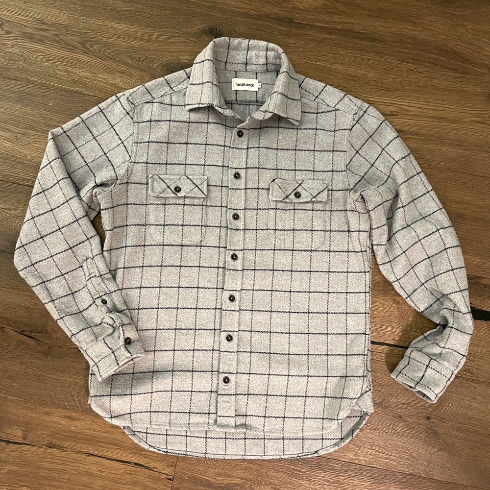 Taylor Stitch The California in Ash Windowpane 40 M